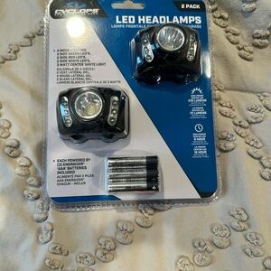 Cyclops LED Headlamps 2-Pack